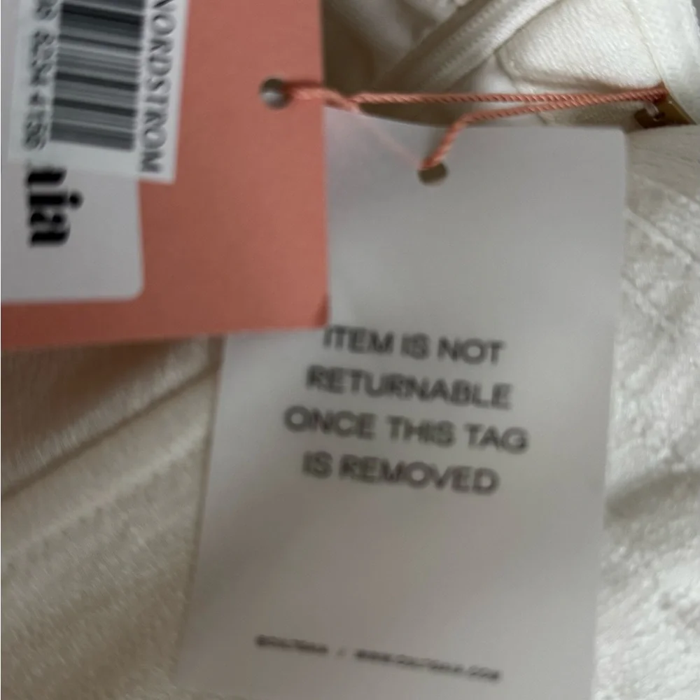 Cult Gaya  Off-White Strapless Puff-Sleeve A-Line Dress - Picture 6 of 7